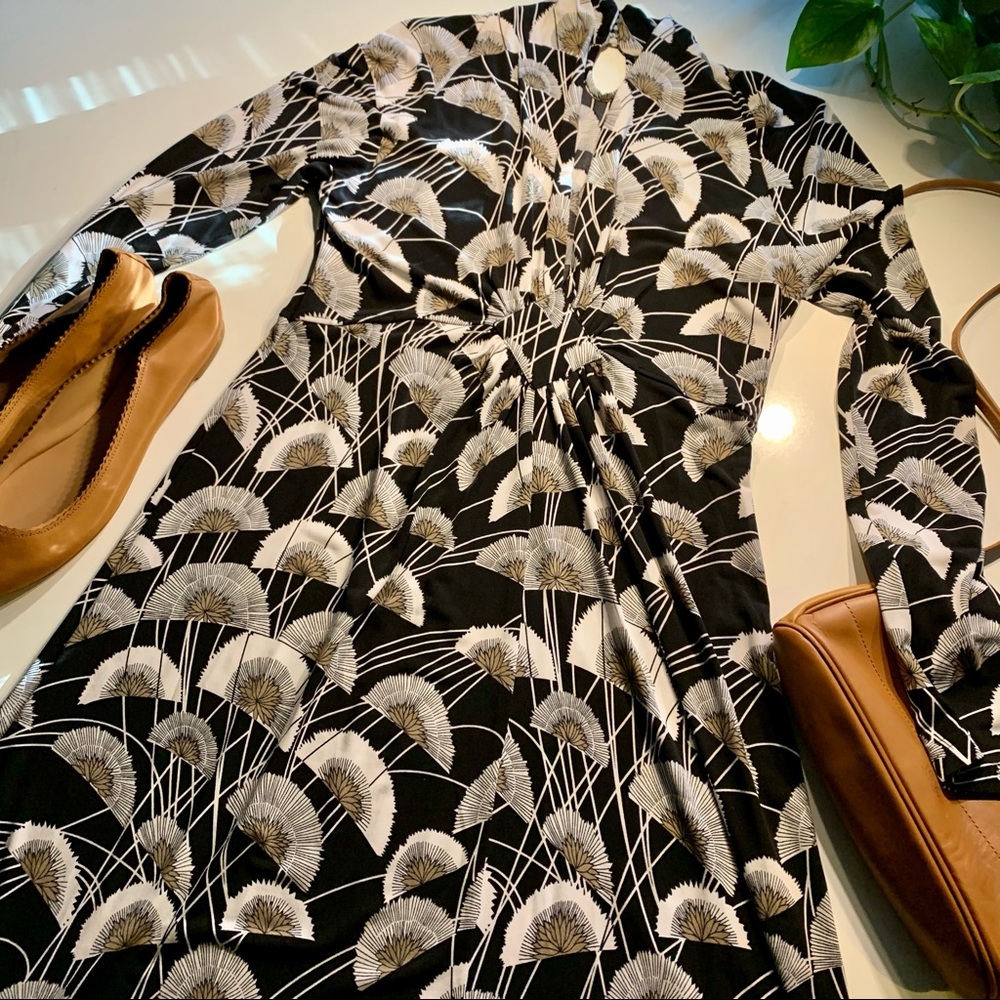 Floral Ruched Waist Dress